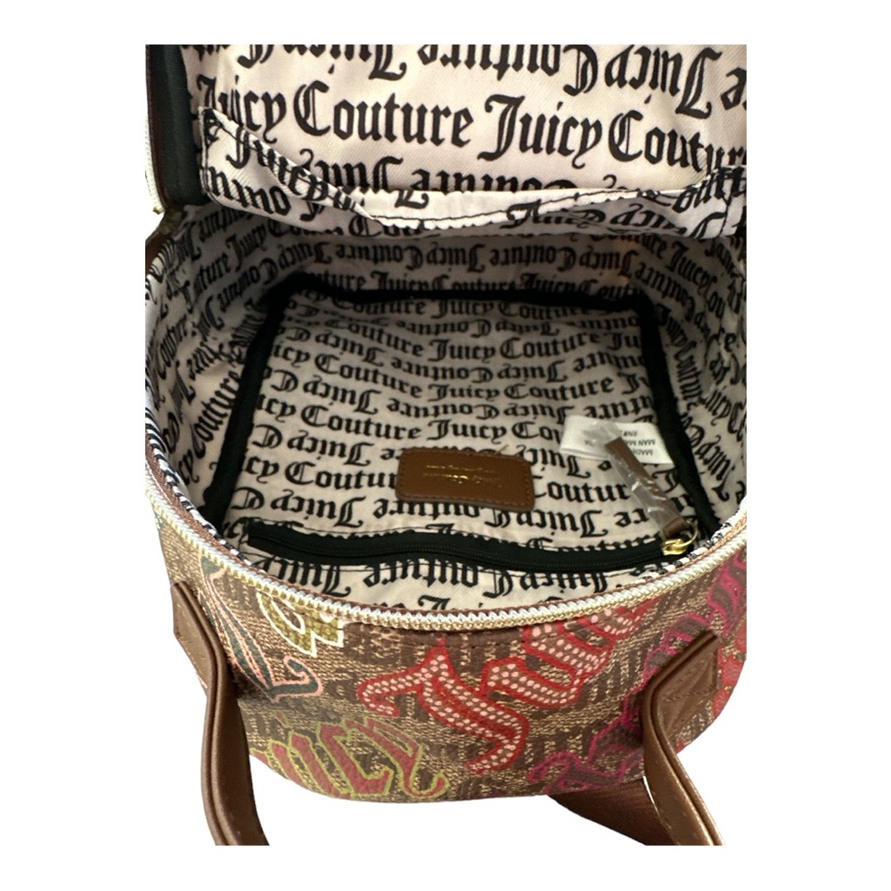 Juicy Couture Chestnut Chino Multi Rosie Mini Backpack - Picture 6 of 12